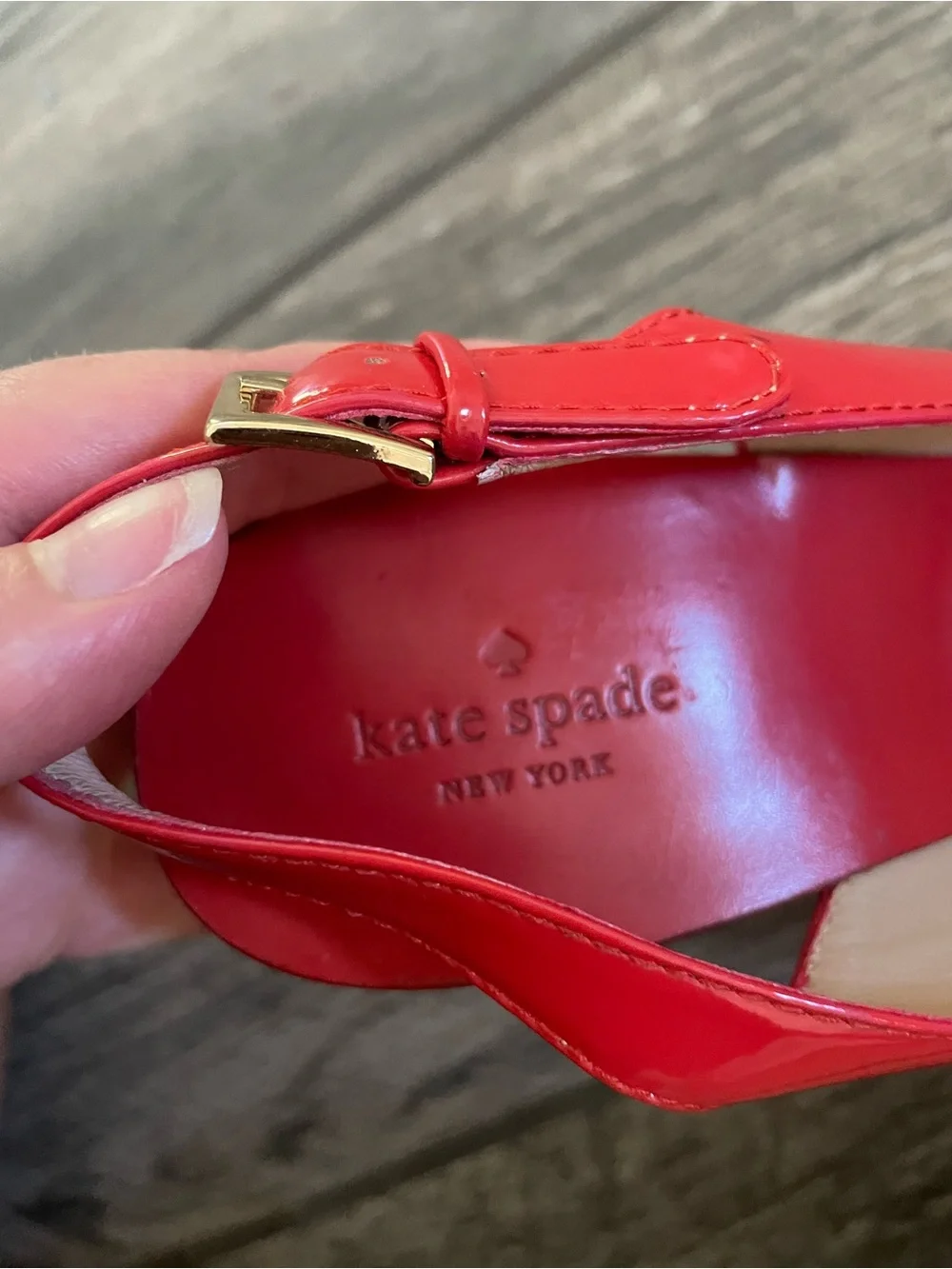 kate spade bold red